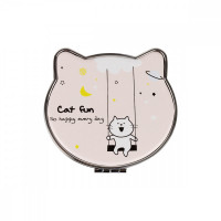 Зеркальце карманное складное MESHU 'Cat fun'