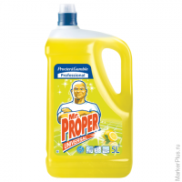 Средство для мытья пола и стен 5 л MR. PROPER (Мистер Пропер) "Лимон", 131675