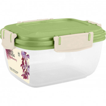 Контейнер для продуктов Sugar&Spice Barberry, 0,45л прямоугольный фисташка