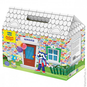 Набор первоклассника Мульти-Пульти, в подарочной коробке, 65 предметов, зеленые