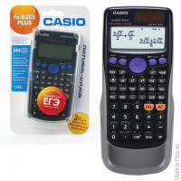 Калькулятор CASIO инженерный FX-82ESPLUSBKSBEHD, 252 функции, питание от батареи, 162х80 мм, блистер