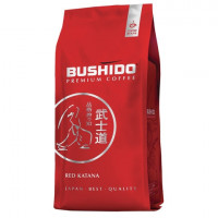 Кофе в зернах BUSHIDO 'Red Katana', натуральный, 1000 г, 100% арабика, вакуумная упаковка, BU10004007