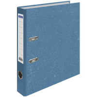 Папка-регистратор OfficeSpace, 50мм, мрамор, синяя