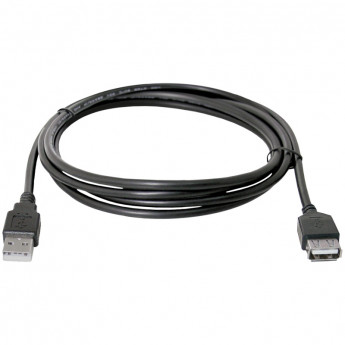 Кабель удлинительный Defender USB02-10 USB2.0 (A) - USB2.0 (A), 3м, белый