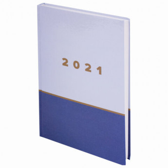 Ежедневник датированный 2021 (145х215мм), А5, STAFF, ламинированная обложка, Дизайн 4, 111819