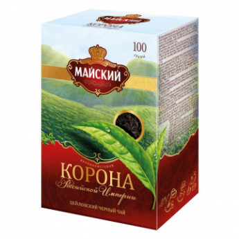 Чай Майский Корона Российской Империи (крупнолистовой) 100 гр, 13984