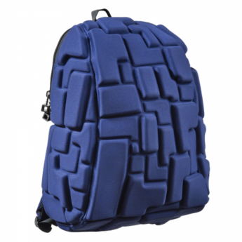 Рюкзак MADPAX "Blok Half", универсальный, молодежный, 16 л, синий, "Блоки", 36х30х15 см, KZ24484254