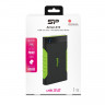 Портативный HDD Silicon Power Armor A15 1 TB USB 3.2, зеленый, резина