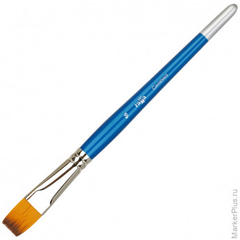 Кисть синтетика Гамма, плоская №16