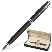 Ручка шариковая PARKER Sonnet Matte Black CT корпус матов. черный, хромированные детали