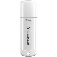 Флеш-память Transcend JetFlash 730, 64Gb, USB 3.1 G1, бел, (TS64GJF730)