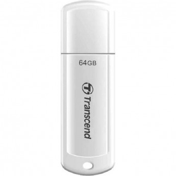 Флеш-память Transcend JetFlash 730, 64Gb, USB 3.1 G1, бел, (TS64GJF730)