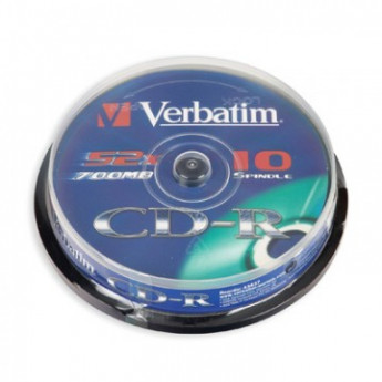 Носители информации Verbatim CD-R 700MB 52x CB/10 43437 Extra Protect