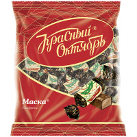 Шоколадные конфеты Красный Октябрь "Маска", 250г, пакет