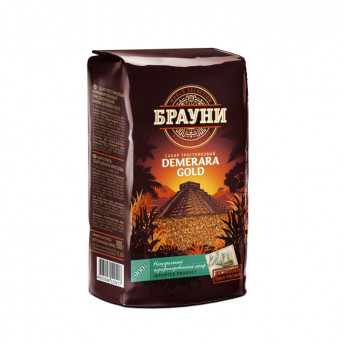 Сахар Брауни Light Demerara коричневый светлый тростниковый, 900г