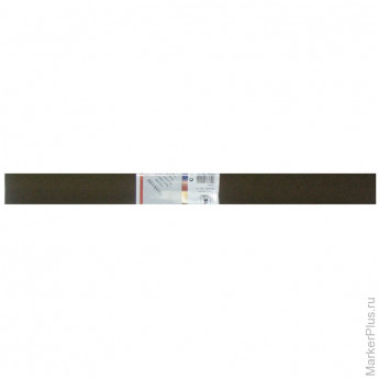 Бумага крепированная Werola, 50*250см, 32г/м2, растяжение 55%, темно-коричневая, в рулоне, 5 шт/в уп