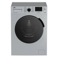 Стиральная машина BEKO RSPE78612S, 1200 об/мин, 7 кг, фронтальная загрузка, 15 программ, пар, серебристая, 7322710002 Стиральная машина BEKO RSPE78612S, 1200 об/мин, 7 кг, фронтальная загрузка, 15 программ, пар, серебристая, 7322710002