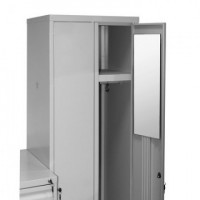 Зеркало KD_Зеркало на металлические шкафы. 250х200