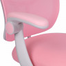 Кресло детское с подставкой для ног BRABIX "Toy MG-205", сетка/ткань TW, розовое, 533151
