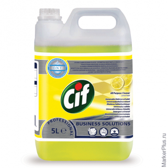 Чистящее средство 5 л, CIF (Сиф) "Professional", универсальное, для мытья полов и стен, 7518659