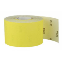 Бумага наждачная желтая в рулоне 115мм х 5м P150 ABRAforce 500024526