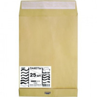 Пакет Крафт E4стрип Extrapack300х400х40 120г 25шт/уп/6589, комплект 25 шт