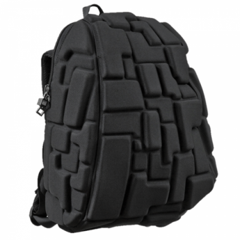 Рюкзак MADPAX "Blok Half", универсальный, молодежный, 16 л, черный, "Блоки", 36х30х15 см, KZ24484131