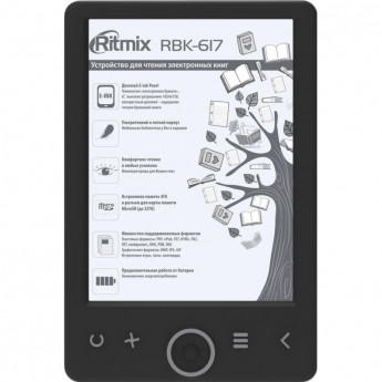 Книга электронная RITMIX RBK-617 Black