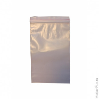Пакет с замком (Zip Lock) 15х20 см 100 мкм, 100 шт/уп, комплект 100 шт