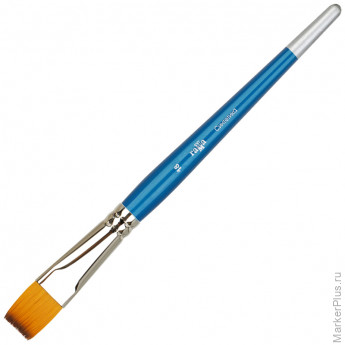 Кисть синтетика Гамма, плоская №18