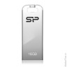 Флэш-диск 16 GB, SILICON POWER T03, USB 2.0, серебристый, SP16GBUF2T03V1F
