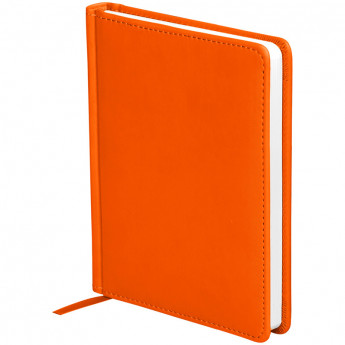 Ежедневник недатированный, A6, 136л., кожзам, OfficeSpace 'Winner', оранжевый