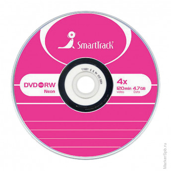 Диск DVD-RW 4.7Gb Smart Track 4x Slim