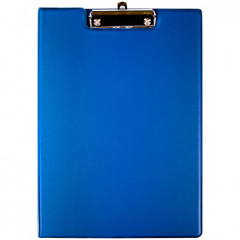 Папка-планшет с зажимом Berlingo, ПВХ, синий