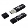 Накопитель Smartbuy Glossy, 64Gb, USB 2.0, чер, SB64GBGS-K