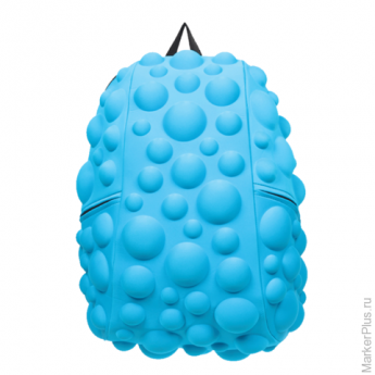 Рюкзак MADPAX "Bubble Full", универсальный, молодежный, 32 л, голубой, "Пузыри", 46х35х20 см, KAA244