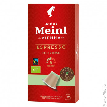 Кофе в капсулах Julius Meinl Espresso Delizioso, 10кап/уп Кофе в капсулах Julius Meinl Espresso Delizioso, 10кап/уп