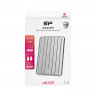 Портативный HDD Silicon Power Armor A75 1 TB USB 3.2, серебристый, алюминий