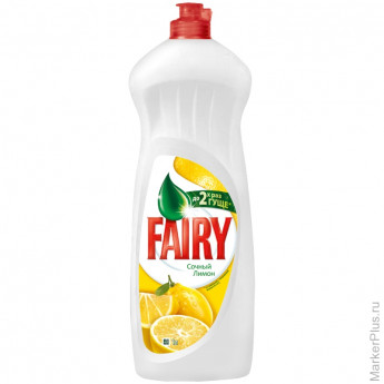 Средство для мытья посуды FAIRY OXI Нежные руки, 1л, Сочный лимон