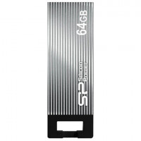 Флэш-диск 64 GB SILICON POWER 835 USB 2.0, серый, SP64GBUF2835V1T