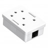 Розетка ExeGate SM1-RJ45-C6 RJ-45 кат.6 UTP Krone/110 (EX292844RUS)
