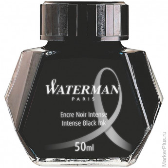 Чернила 'Waterman' черные, 50мл