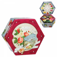 Чай MAITRE 'Цветы' ассорти 12 вкусов, НАБОР 60 пакетиков, баж 082