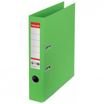 Папка-регистратор Esselte No1 50мм картон углеродно-нейтрал зеленый 627574