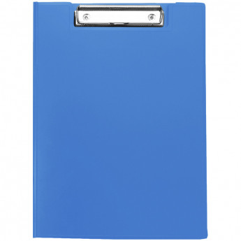 Папка-планшет с зажимом Berlingo, пластик, синий