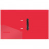 Папка на 2 кольцах Berlingo "Soft Touch", 24мм, 700мкм, красная, D-кольца, с внутр. карманом