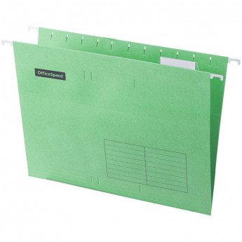 Подвесная папка OfficeSpace А4 (310*240мм), зеленая, 10 шт/в уп