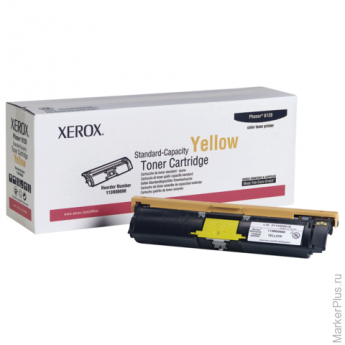 Тонер-картридж XEROX (113R00690) Phaser 6120/6115MFP, желтый, оригинальный, ресурс 1500 стр.