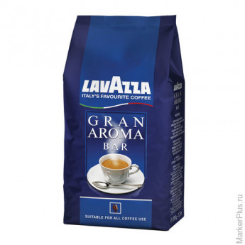 Кофе в зернах LAVAZZA (Лавацца) "Gran Aroma", натуральный, 1000 г, вакуумная упаковка, 2481