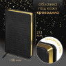 Ручка шариковая PARKER 'Jotter Plastic CT', корпус черный, ежедневник А5 черный, золотой срез, пакет, 880894